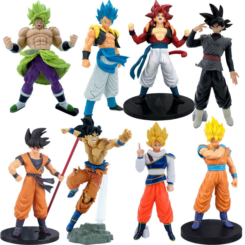 Figuras de acción de Dragon Ball Z, Super.