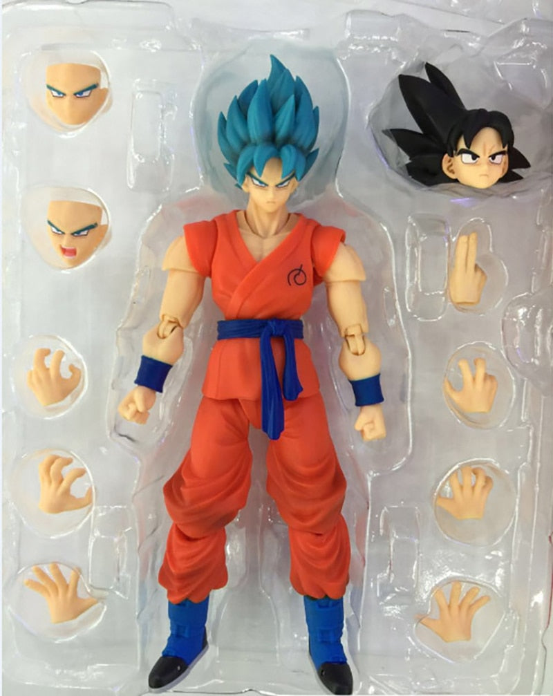 Figuras de acción de Dragon Ball Super.