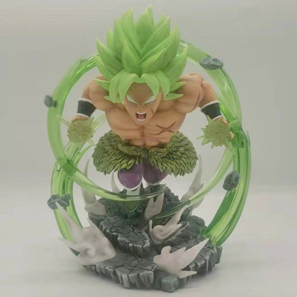 Figuras de acción de Dragon Ball Super Saiyan Broly.