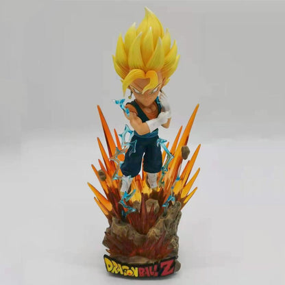 Figuras de acción de Dragon Ball, Gogeta, Super Saiyan, DBZ, Goku, Vegeta, Vegetto, colección de Anime en PVC, juguete de dibujos animados para niños